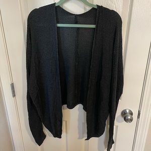 Brandy Melville Charcoal Grey Cardigan
